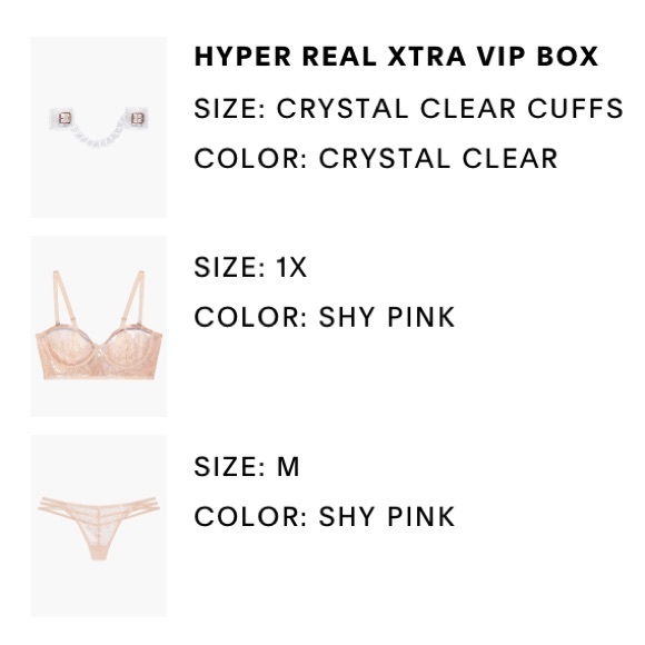 Savage X Fenty Shy Pink Bustier Bra - Size 1X NWT - Picture 5 of 5